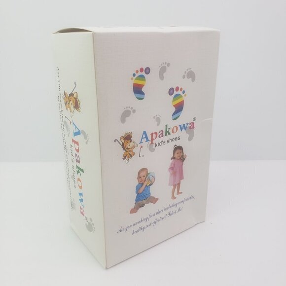 NEW Apakowa Toddler Girls Size EU 24 US 8 Pink Closed Toe Fisherman Sandals - Picture 8 of 9